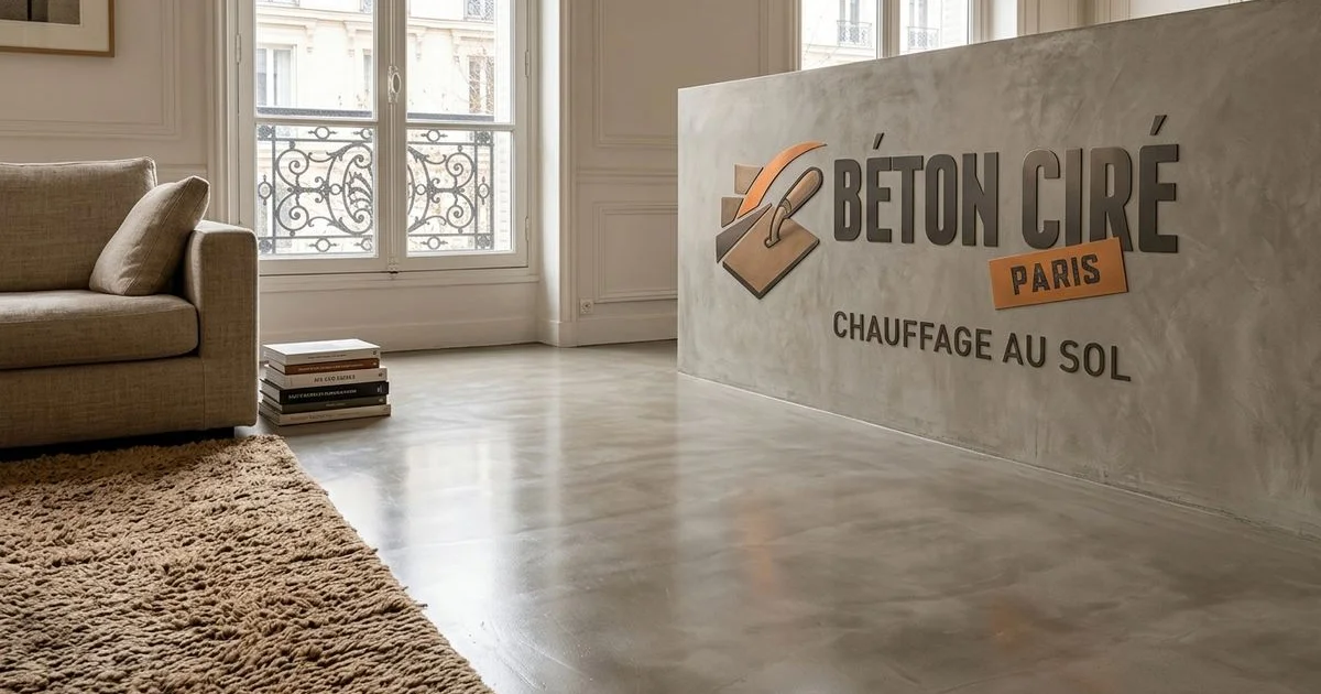 Béton Ciré et Chauffage au Sol : Compatibilité et Conseils de Pose