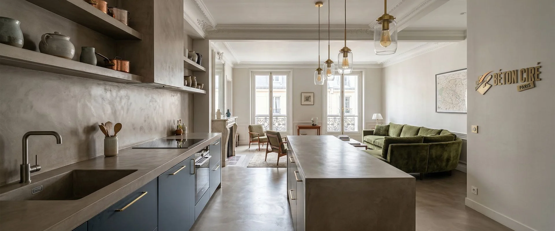 Béton Ciré Cuisine