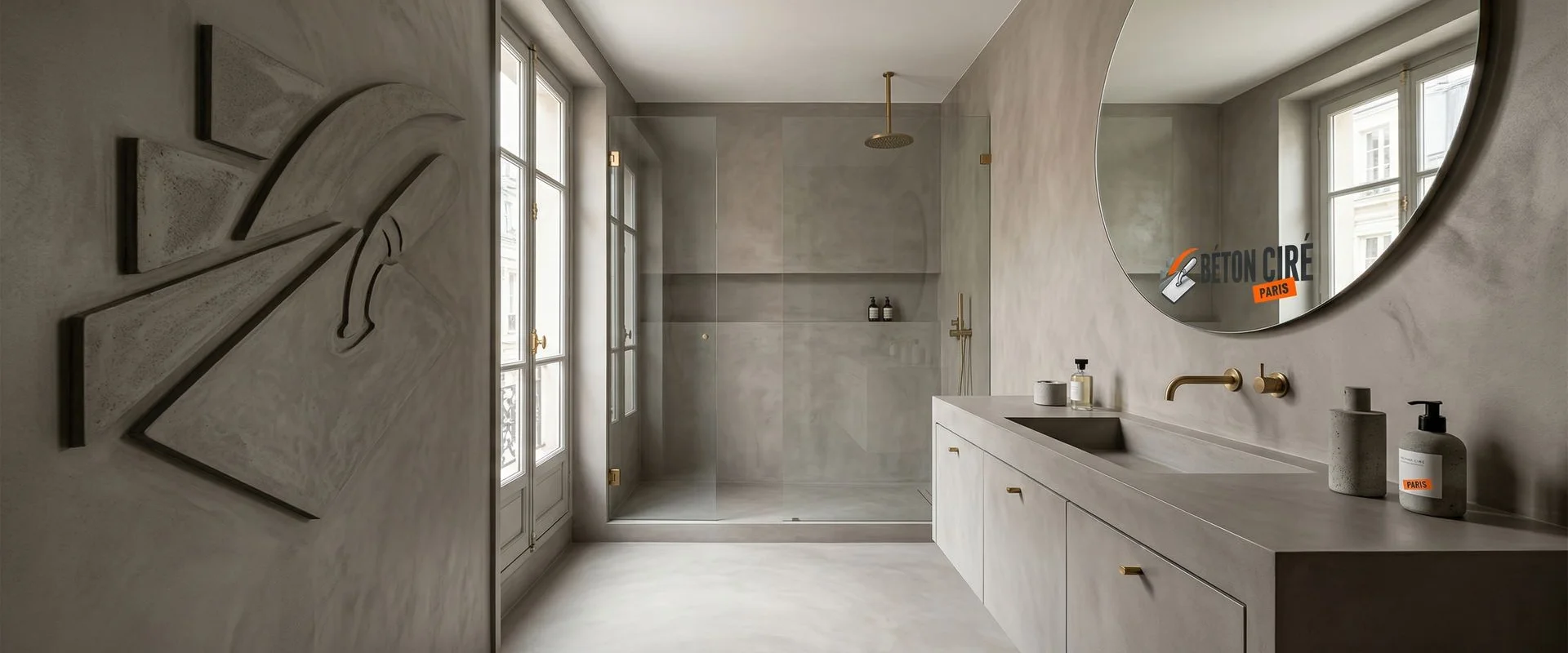 Béton Ciré Salle de Bain