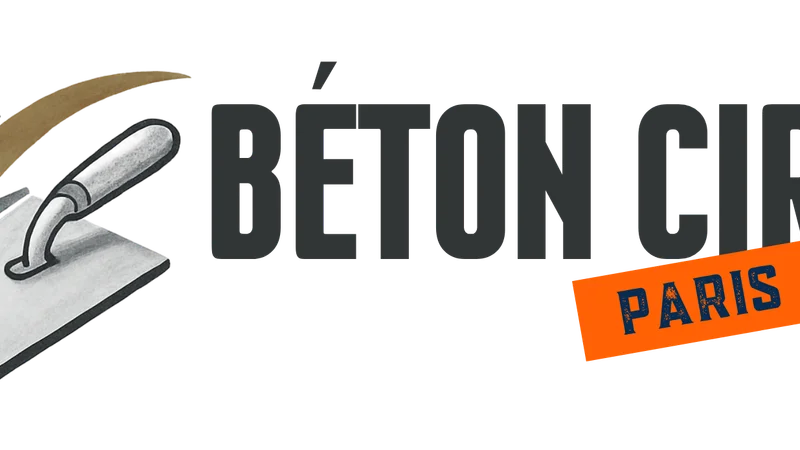 Comparaison visuelle entre la texture minérale du béton ciré et la surface lisse de la résine